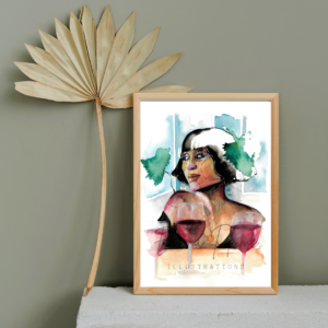 Les femmes et le vin - Portrait n°3