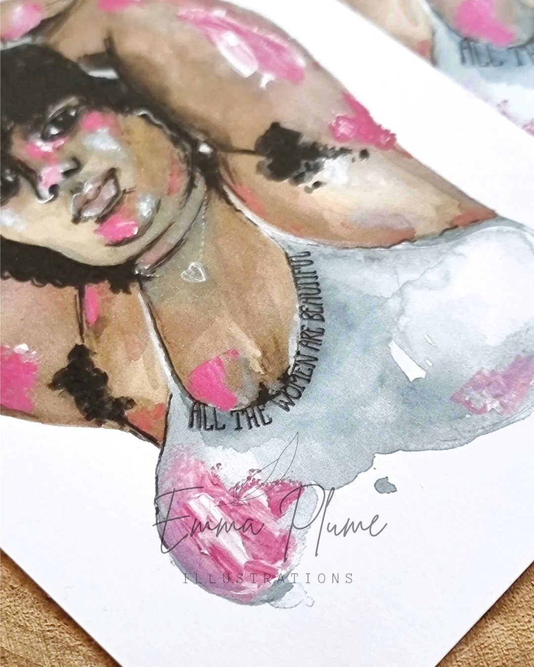 Lady Hairy - Print – Image 3