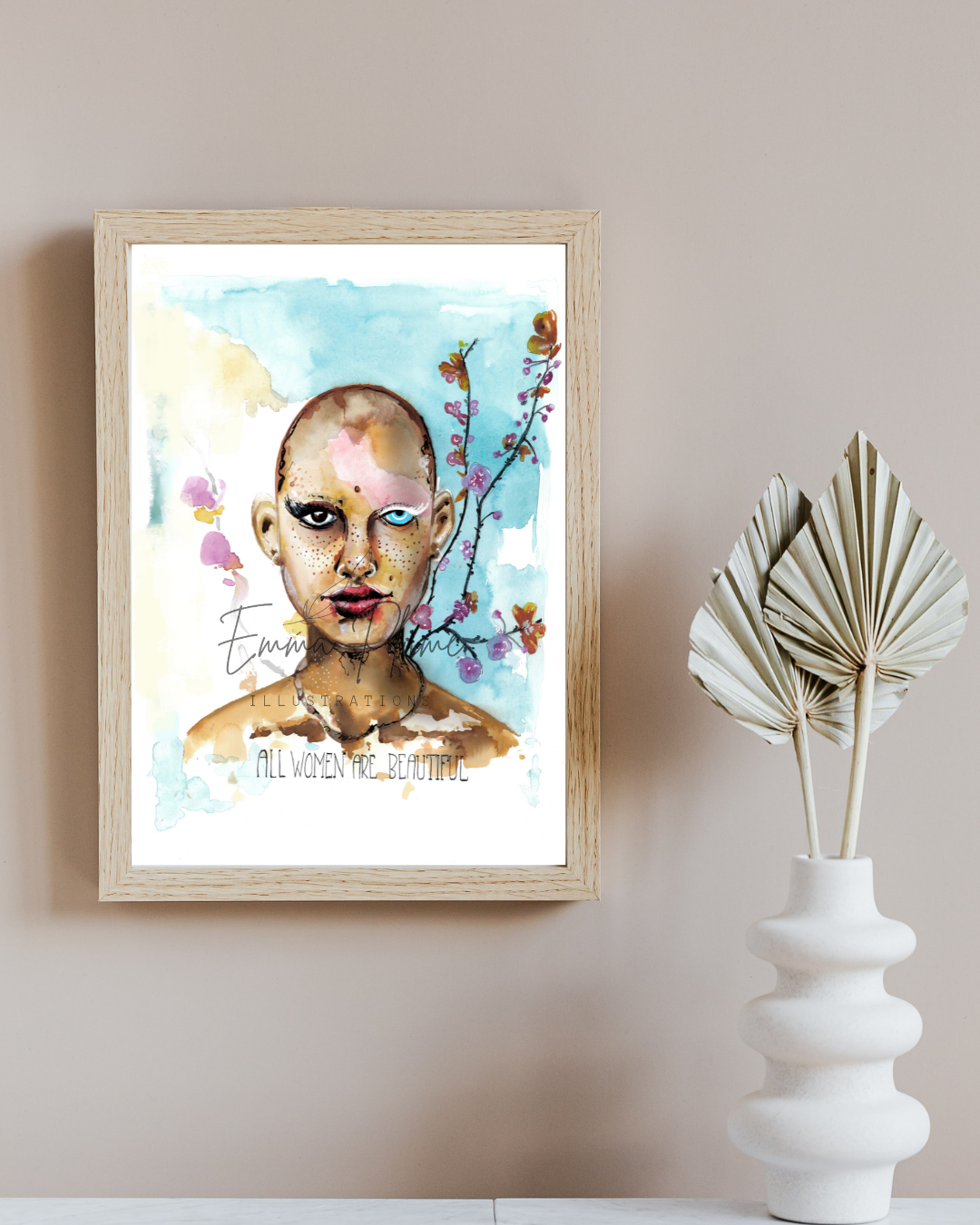 Lady Alopecia - Print