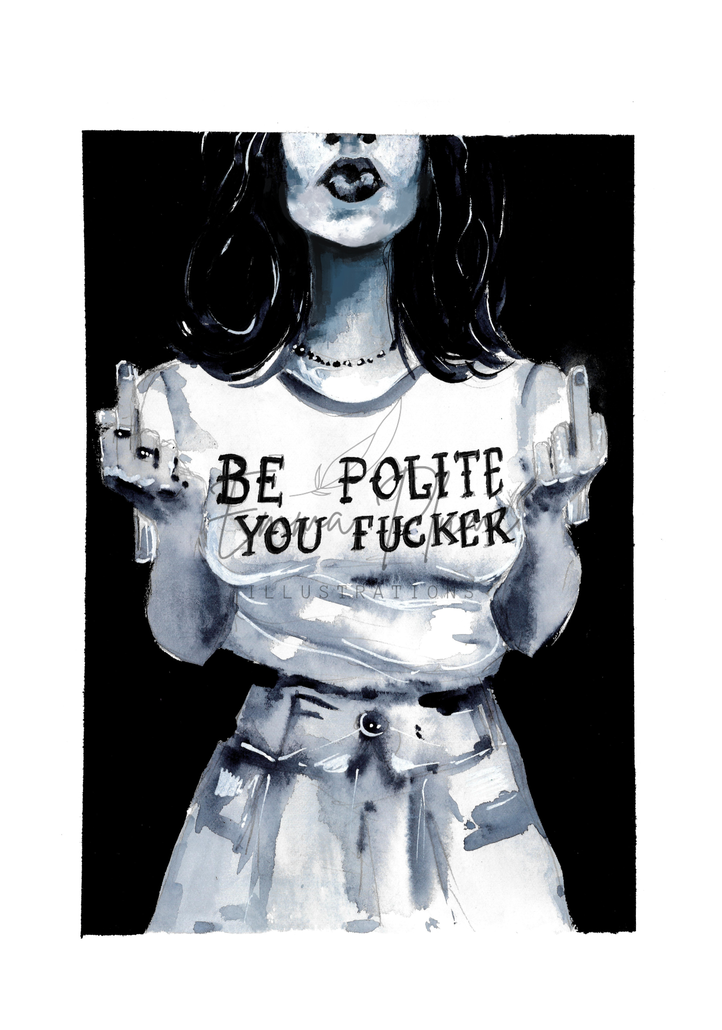 Lady Sassy - Print – Image 2