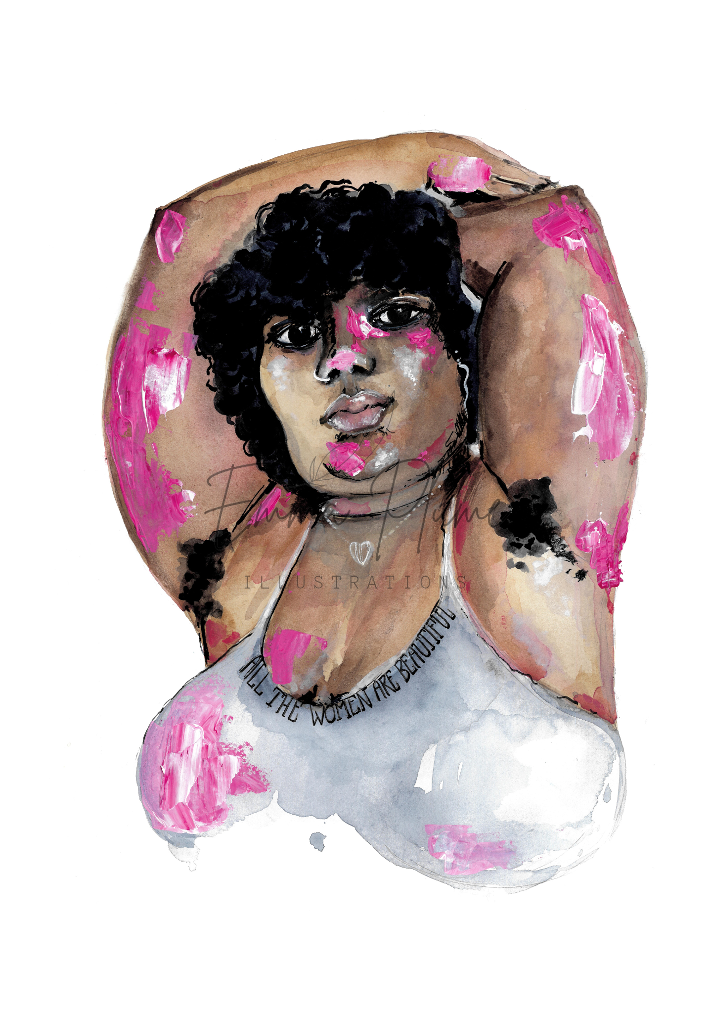 Lady Hairy - Print – Image 2