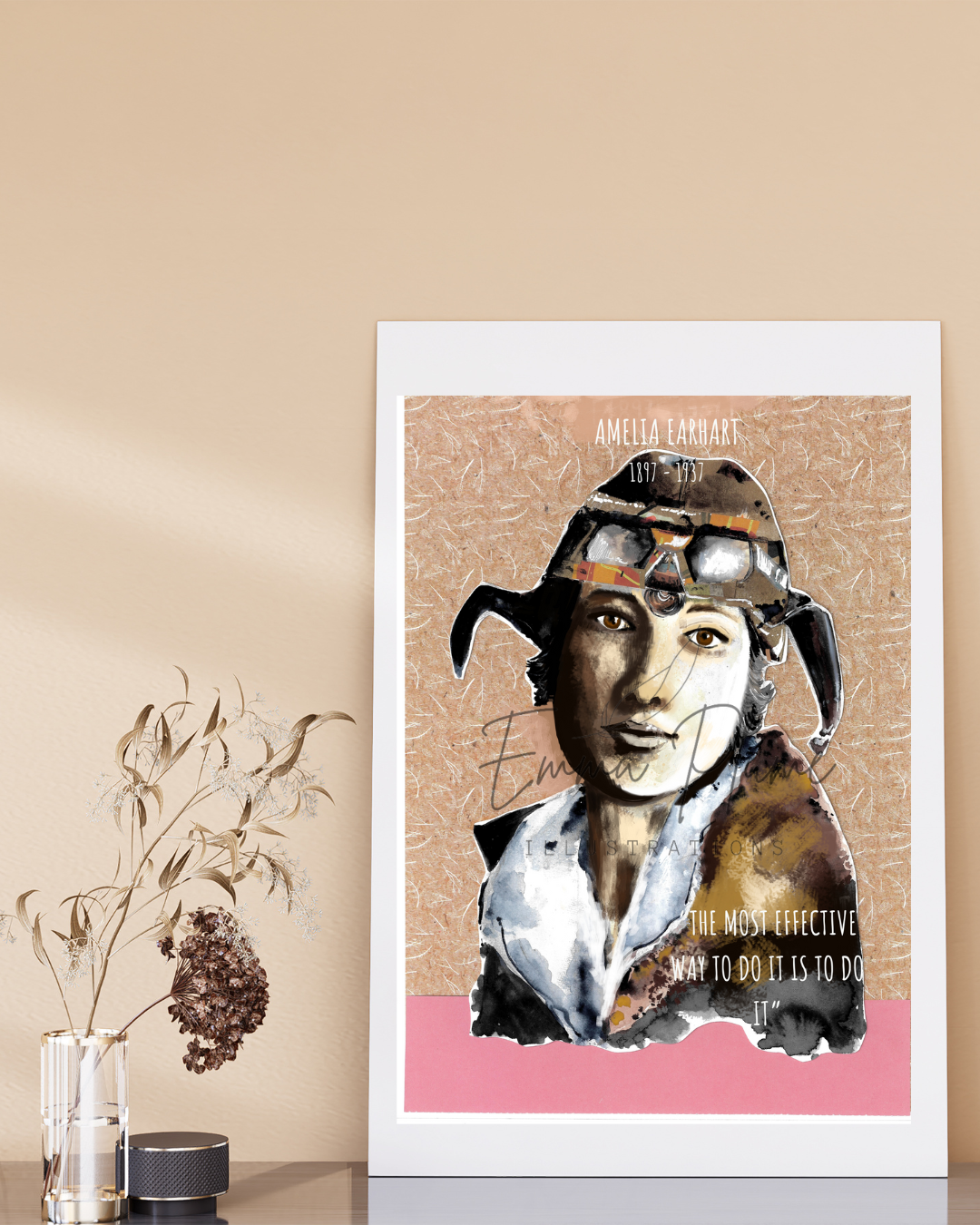 Amelia Earhart - Version classique - Print – Image 2