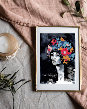 Angela Davis - Version classique - Print
