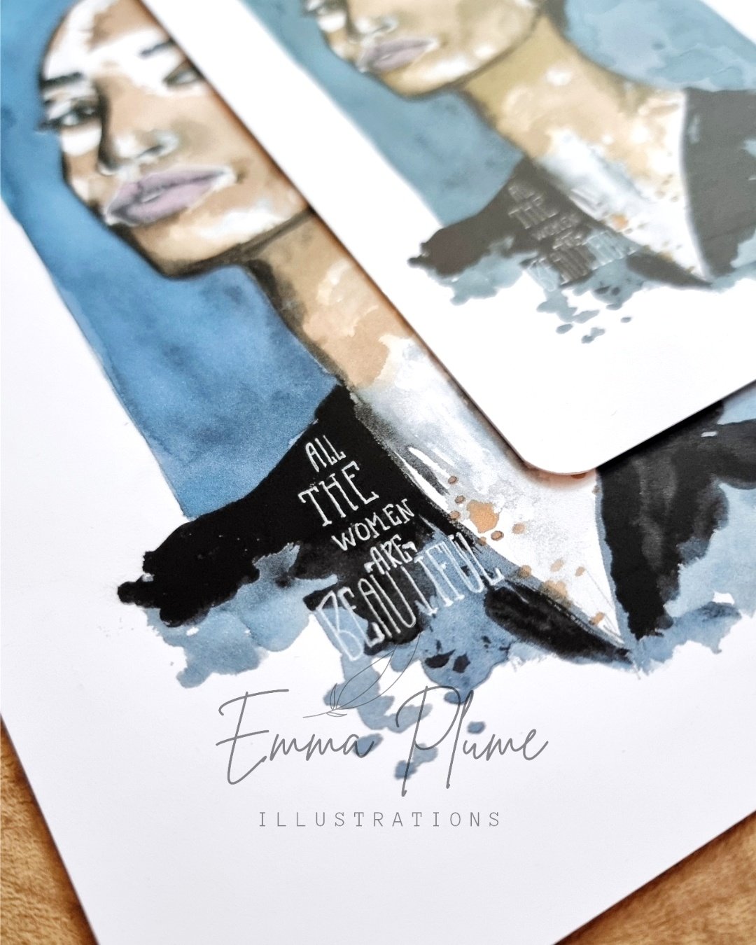 Lady Vitiligo - Print – Image 3