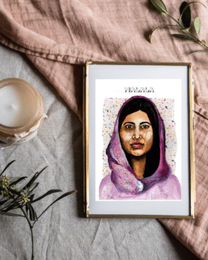 Malala Yousafzai - Version classique - Print