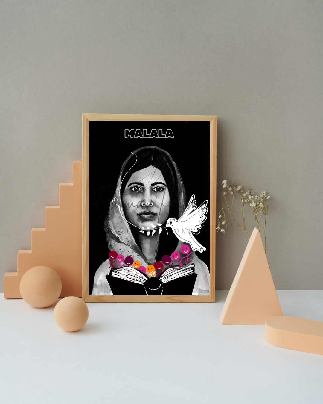 Malala Yousafzai - Version pimpée - Print – Image 2
