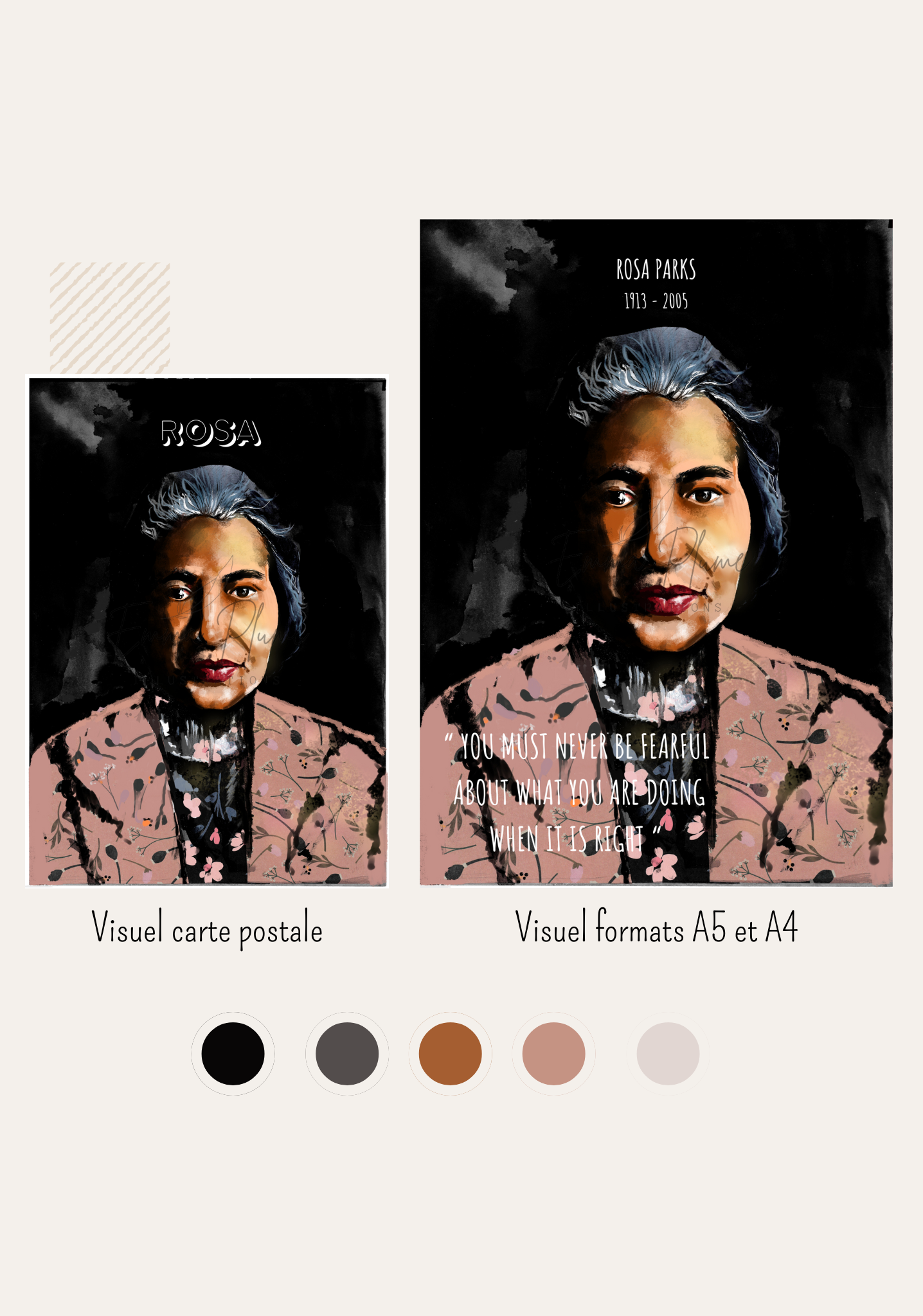 Rosa Parks - Version classique - Print – Image 3