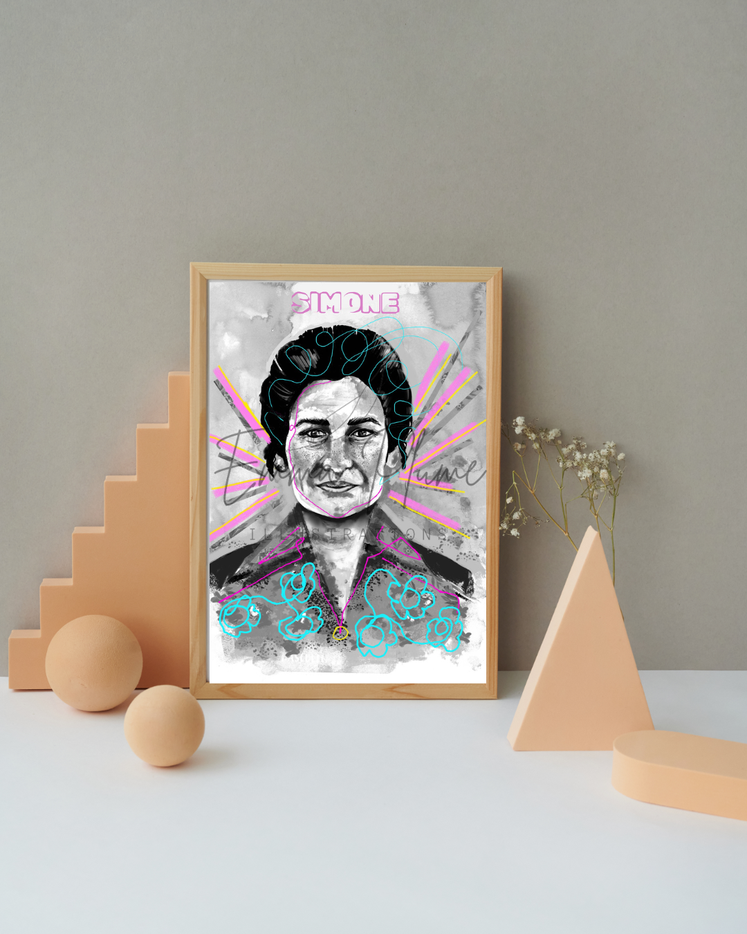 Simone Veil - Version pimpée - Print – Image 2